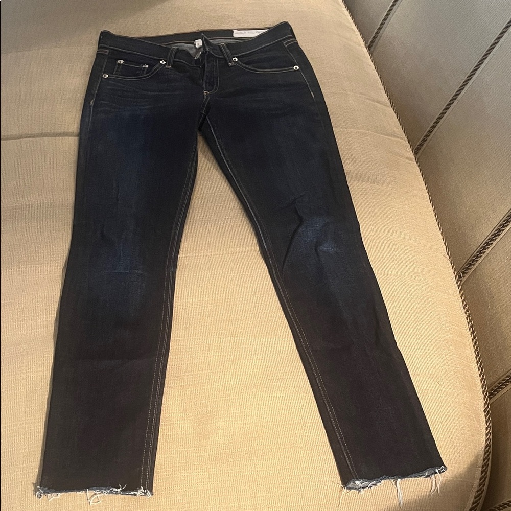 Rag & Bone Skinny Women's Dark Jeans